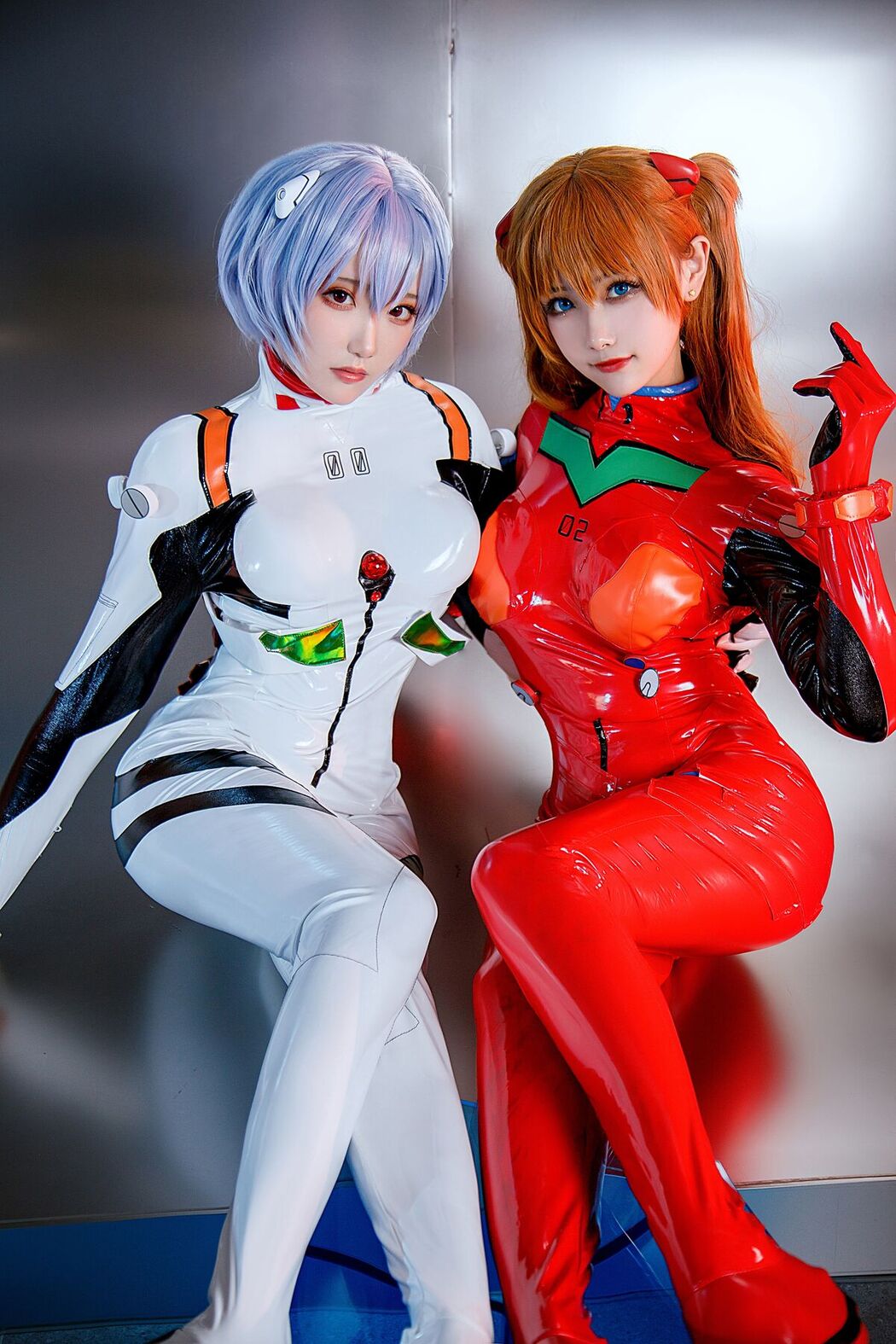 Coser@Momoko葵葵 And 瓜希酱 – EVA 双厨狂喜版