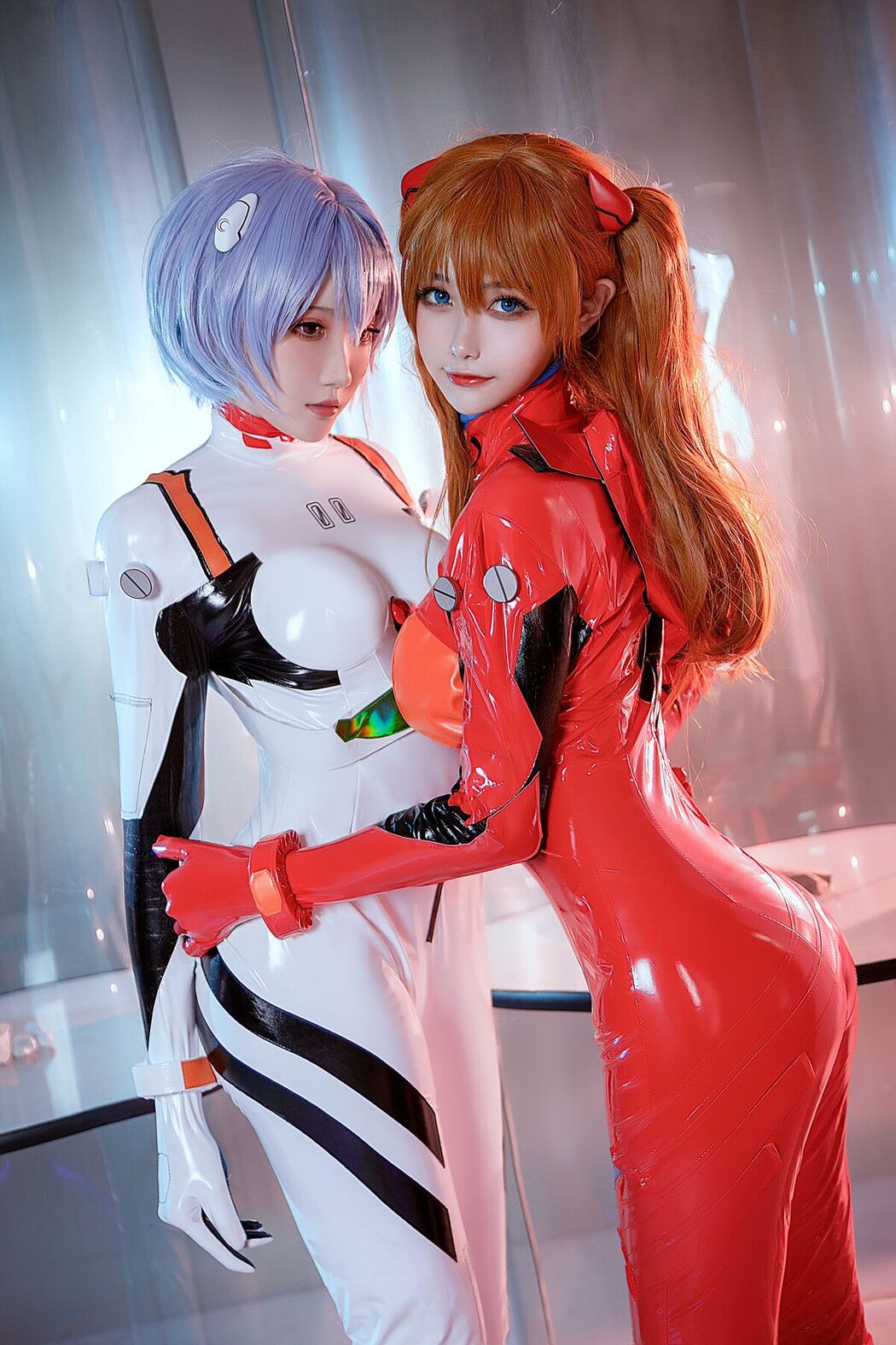 Coser@Momoko葵葵 And 瓜希酱 – EVA 双厨狂喜版
