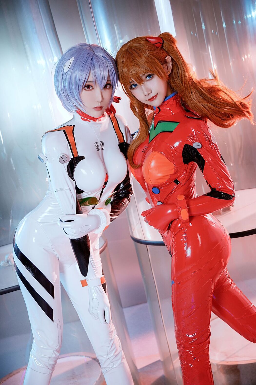 Coser@Momoko葵葵 And 瓜希酱 – EVA 双厨狂喜版