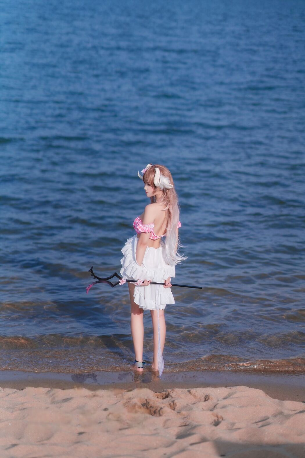 Coser@三度_69 – 小羊泳装