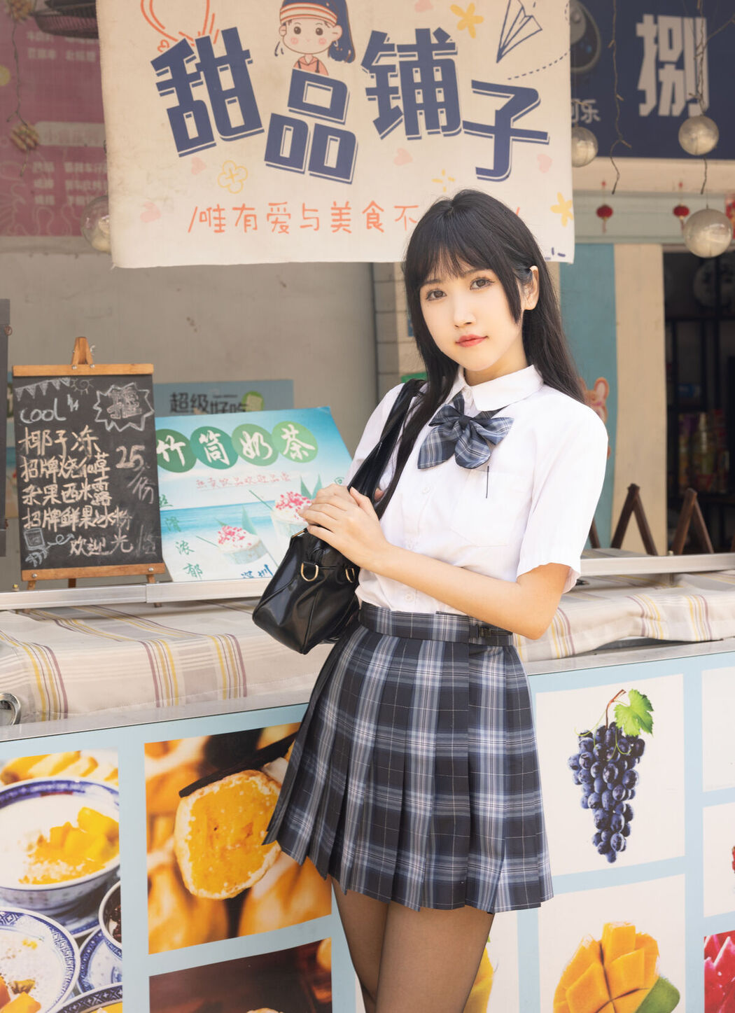Coser@不呆猫 – 泳衣JK学妹