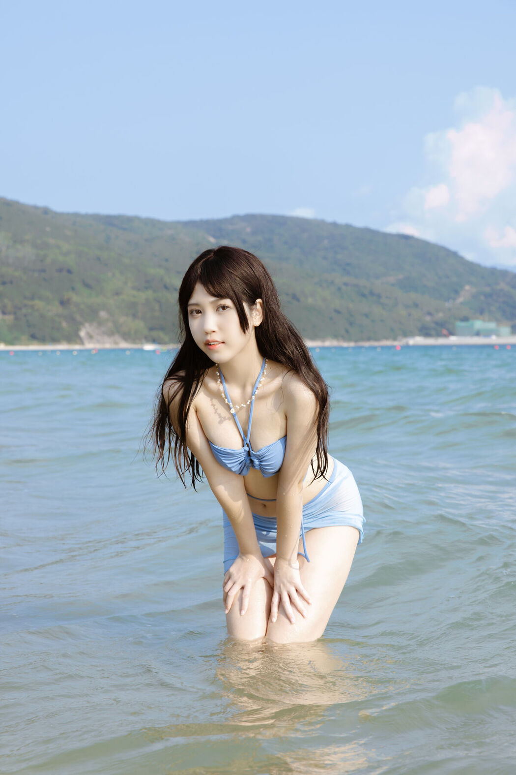 Coser@不呆猫 – 泳衣JK学妹