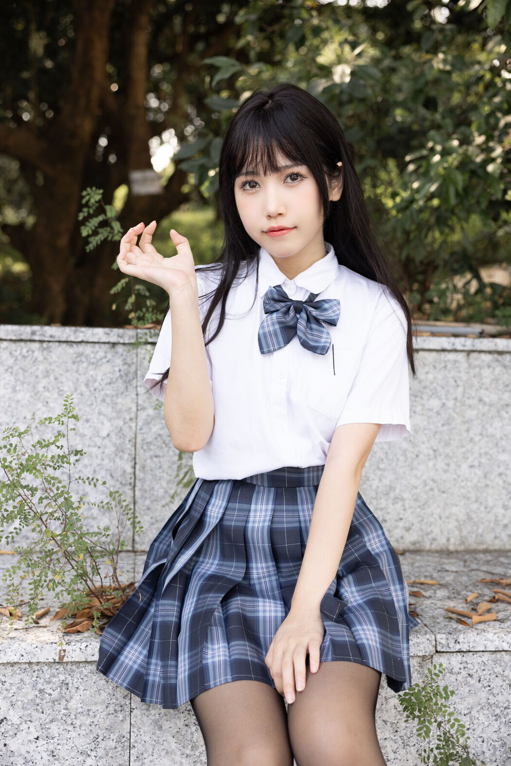 Coser@不呆猫 – 泳衣JK学妹