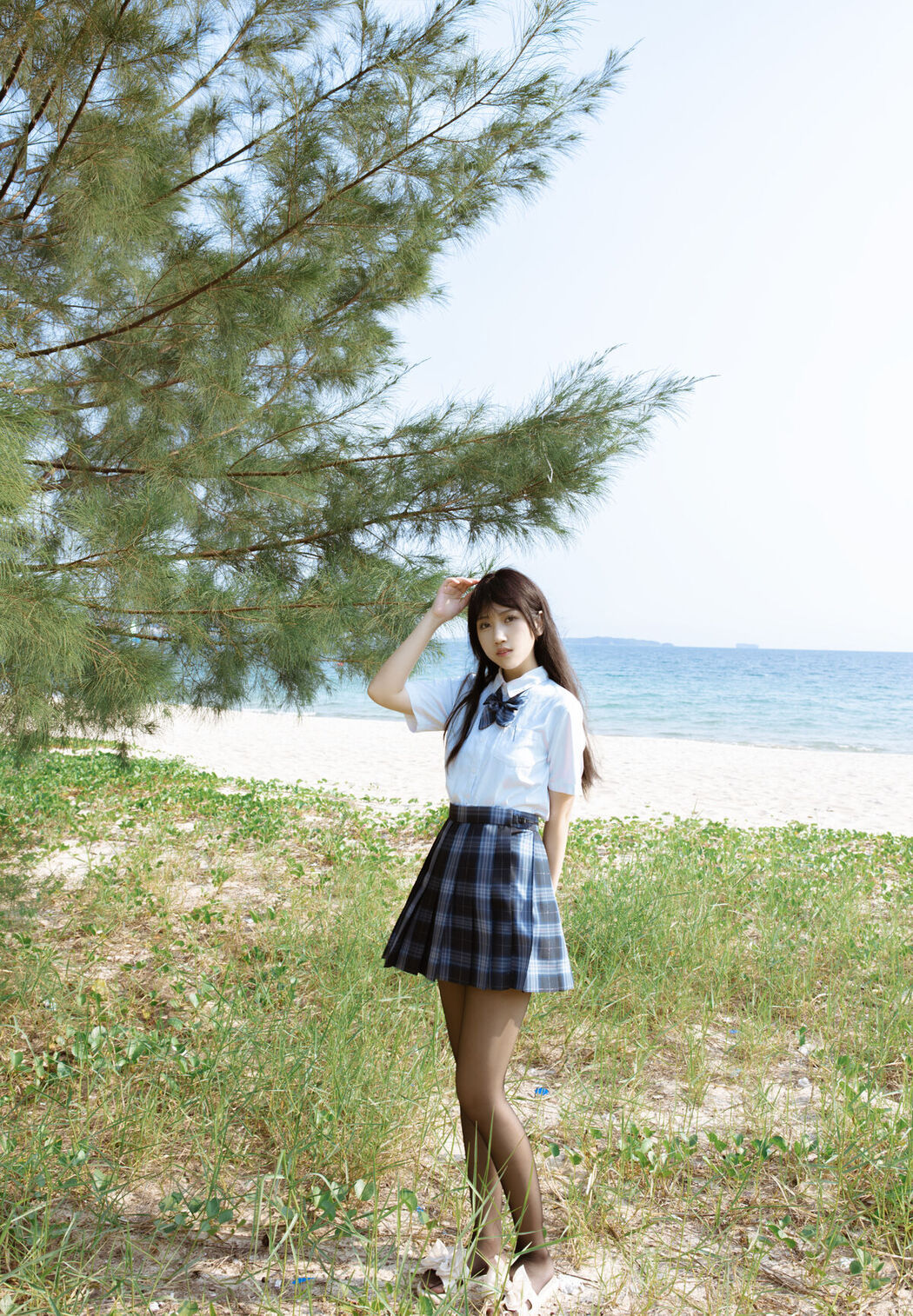 Coser@不呆猫 – 泳衣JK学妹