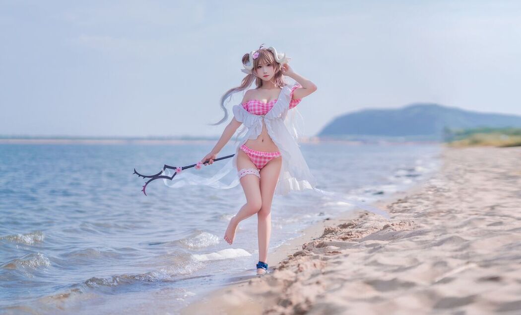 Coser@三度_69 – 小羊泳装