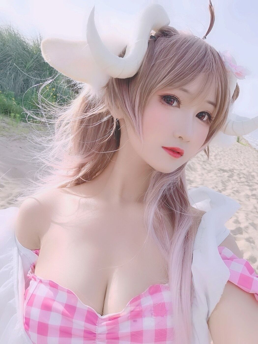 Coser@三度_69 – 小羊泳装