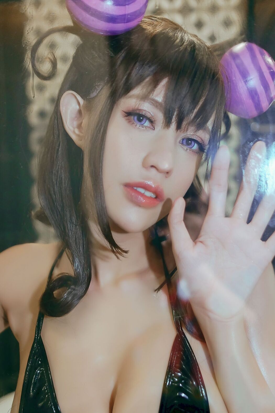 Coser@PingPing – 紫式部泳装