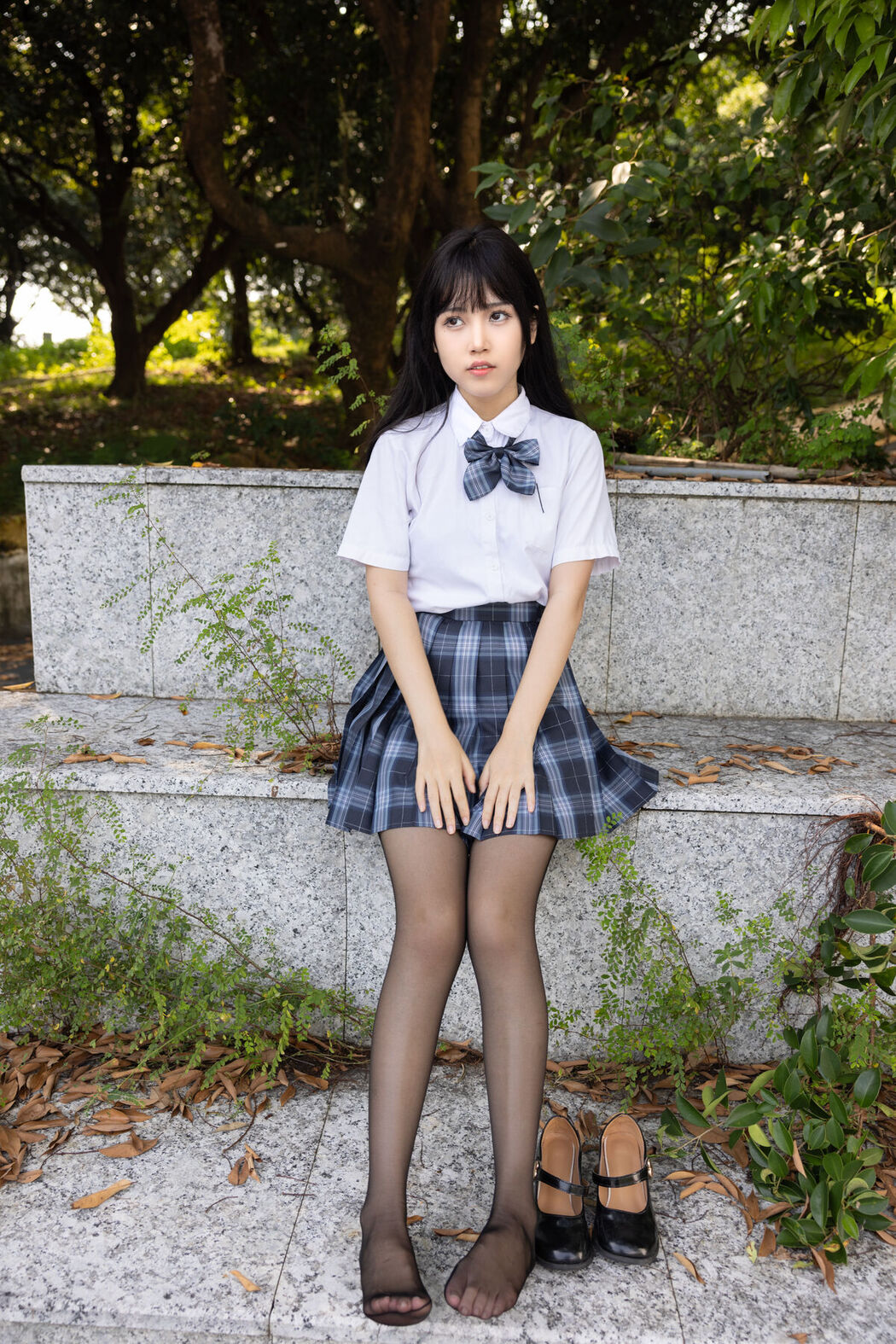 Coser@不呆猫 – 泳衣JK学妹