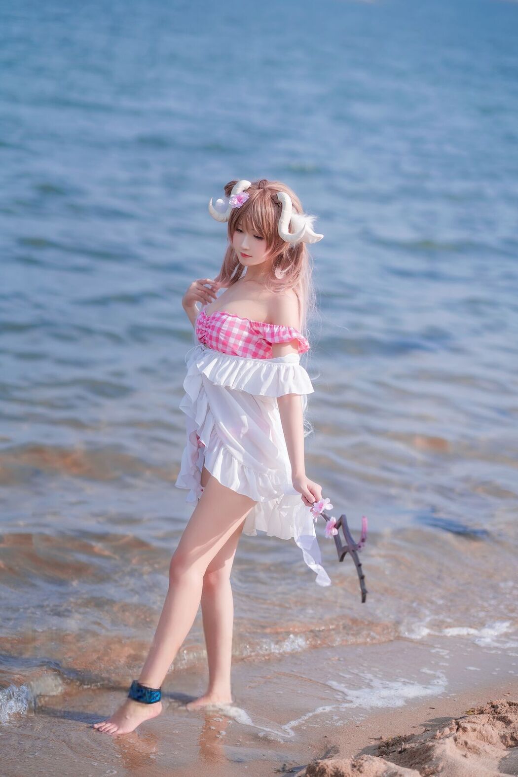 Coser@三度_69 – 小羊泳装