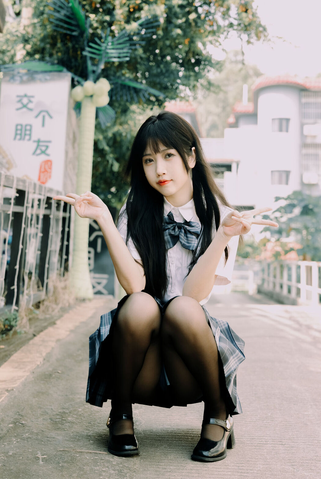 Coser@不呆猫 – 泳衣JK学妹