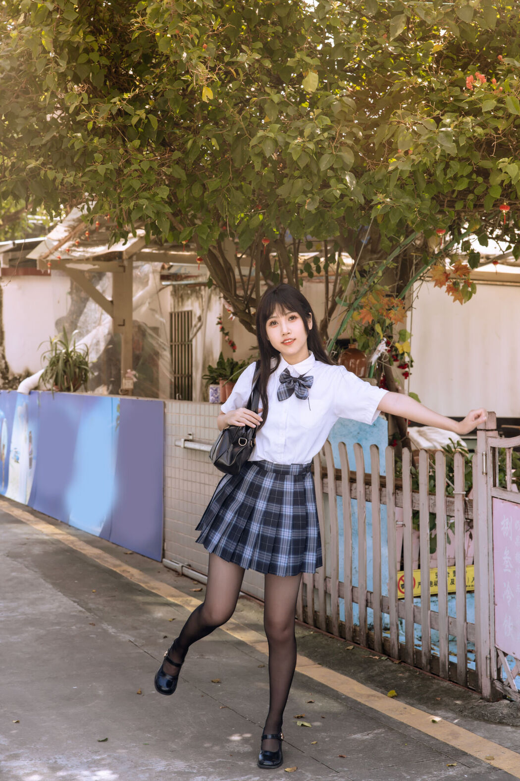 Coser@不呆猫 – 泳衣JK学妹
