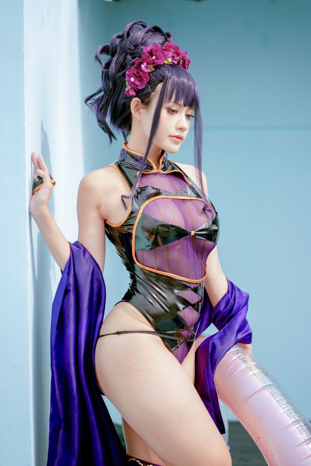 Coser@PingPing – 紫式部泳装