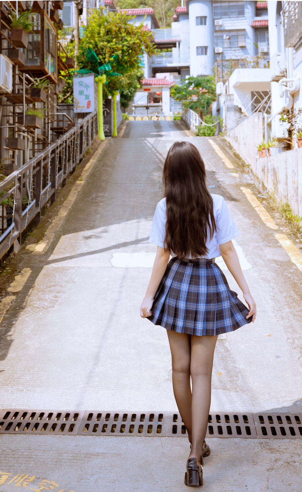 Coser@不呆猫 – 泳衣JK学妹