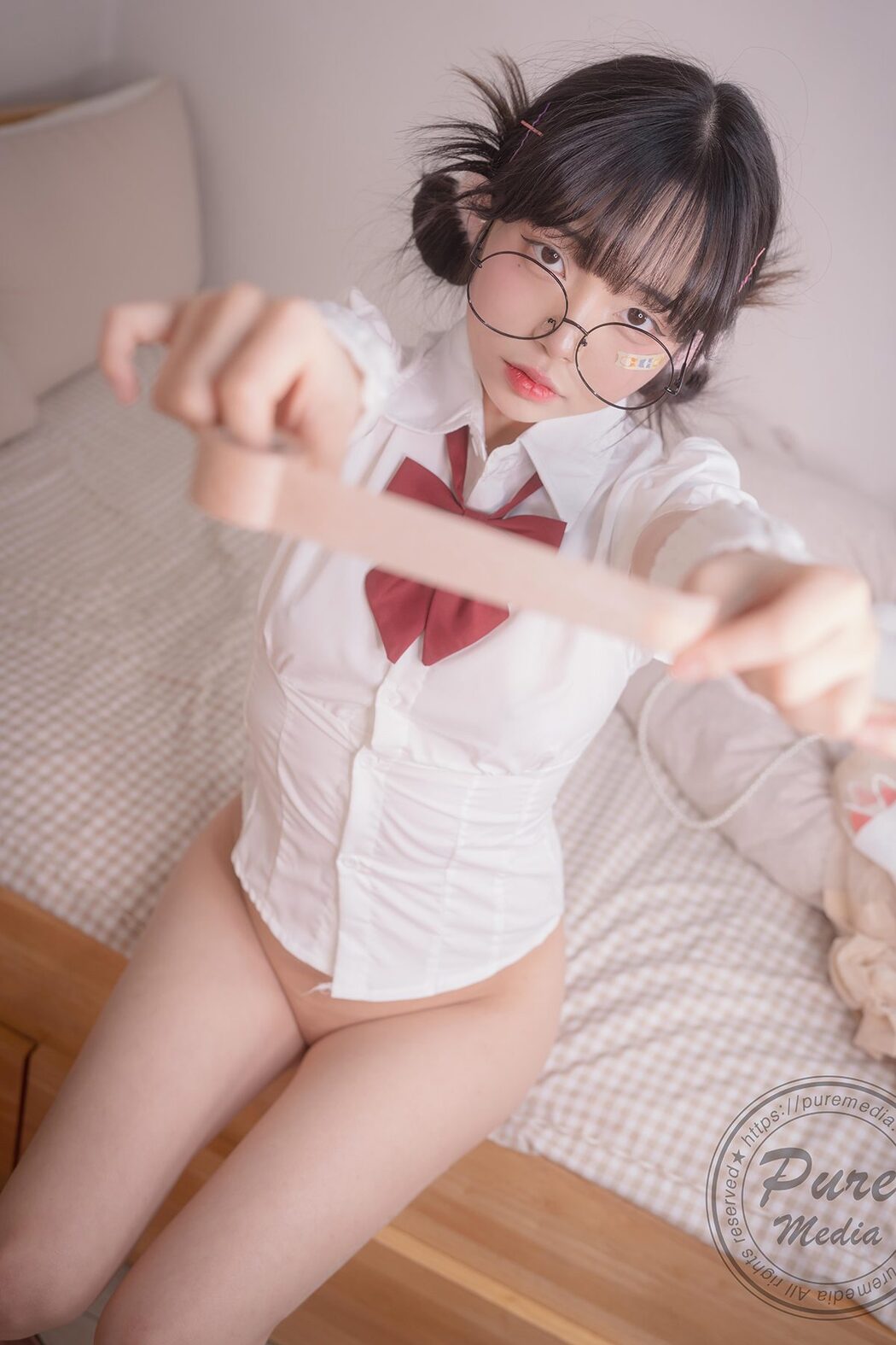 PureMedia Vol.276 Jelly 젤리 – Girl Trapped In A Rooftop Room Part1 Cover Photo