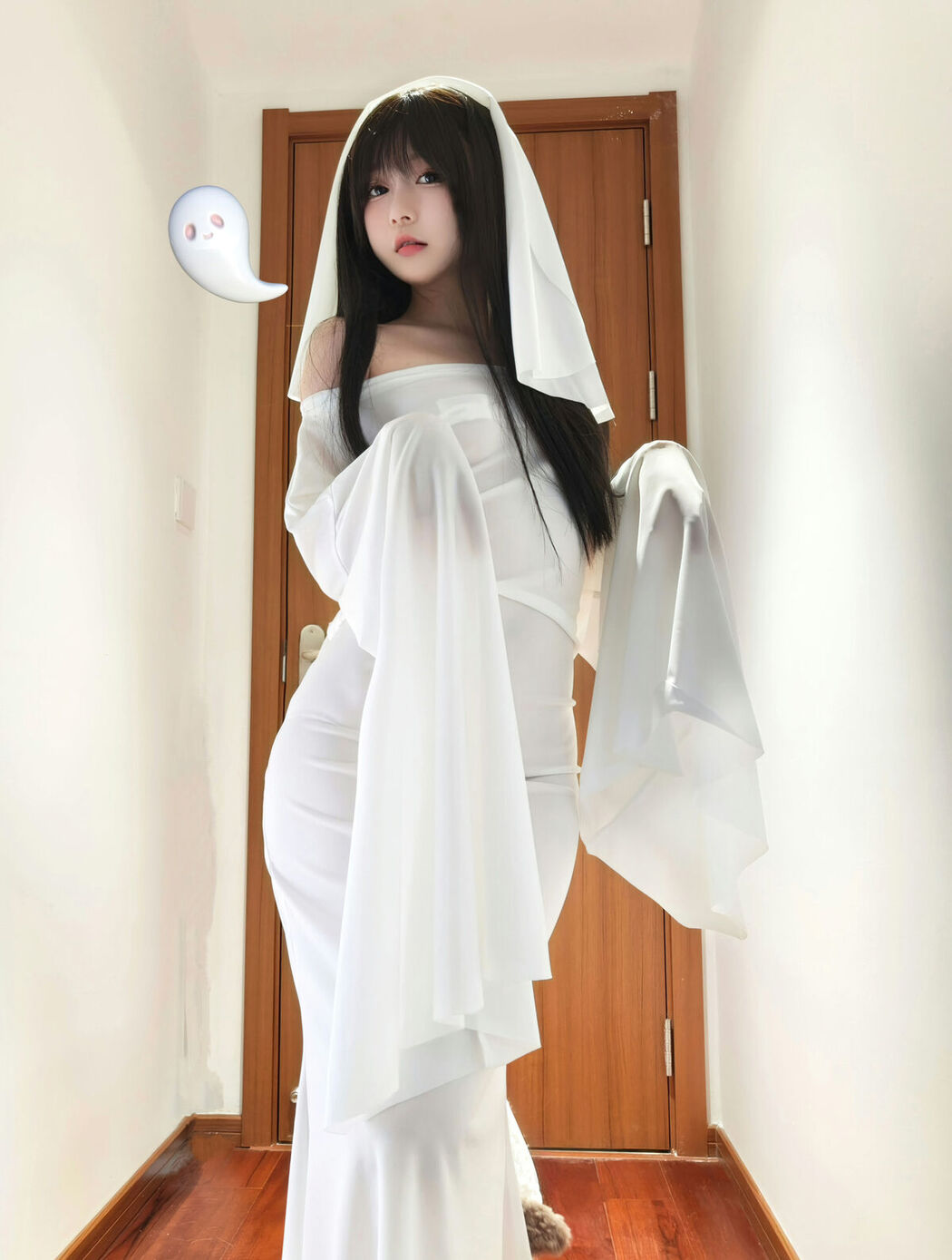 Coser@发条少女 迷之呆梨 – 幽灵娘