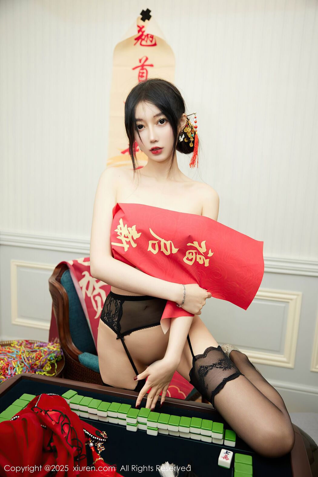 XiuRen秀人网 No.9826 Yue Er Yue Er