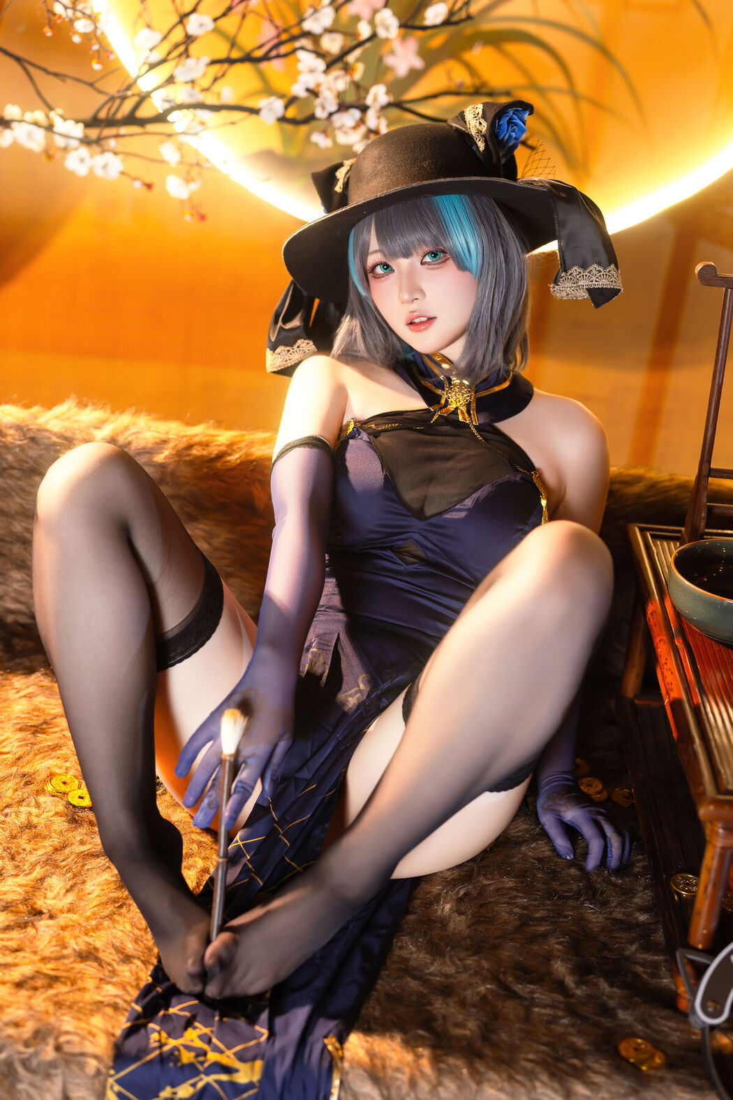Coser@屿鱼 – 金装猫猫头