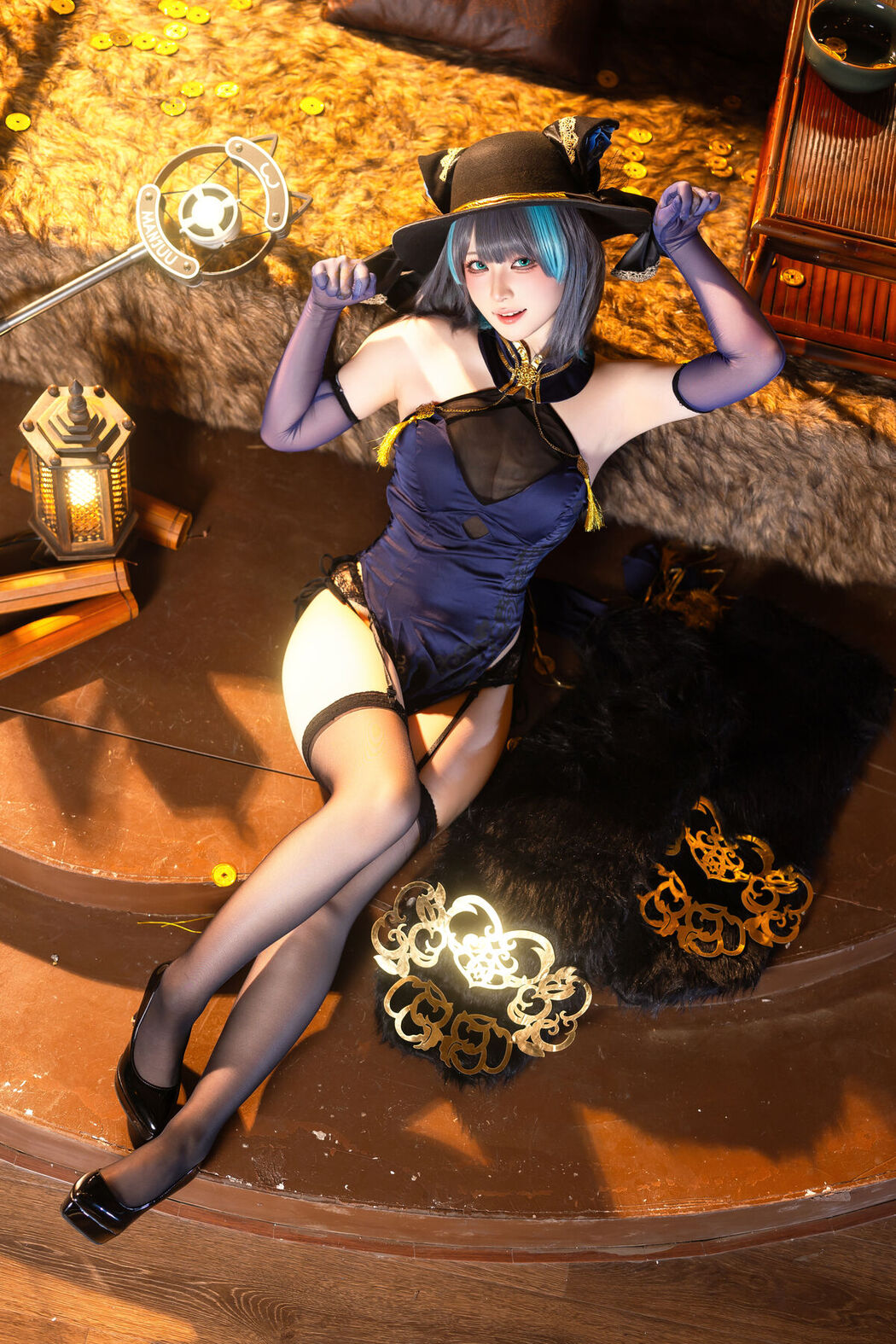 Coser@屿鱼 – 金装猫猫头