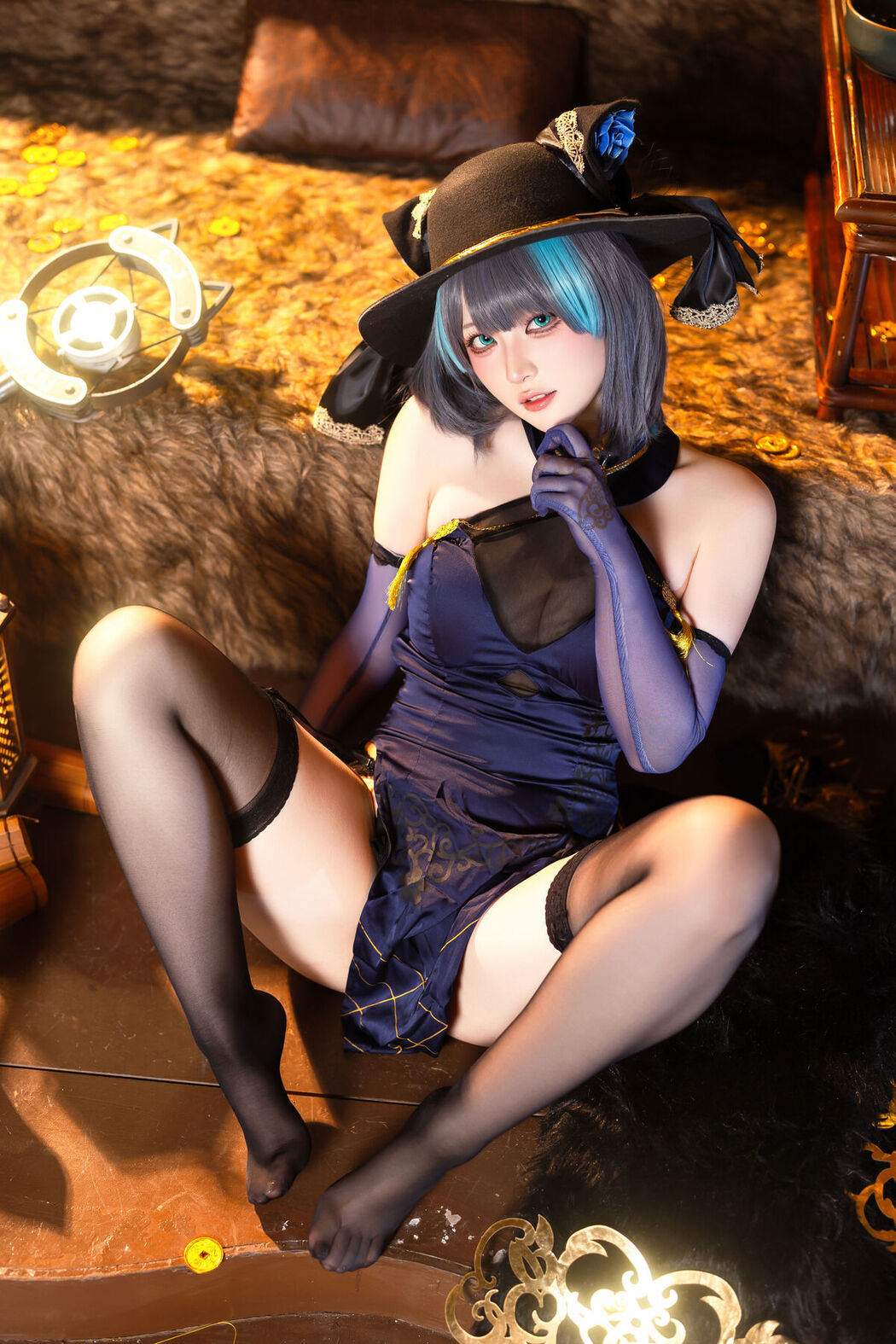 Coser@屿鱼 – 金装猫猫头