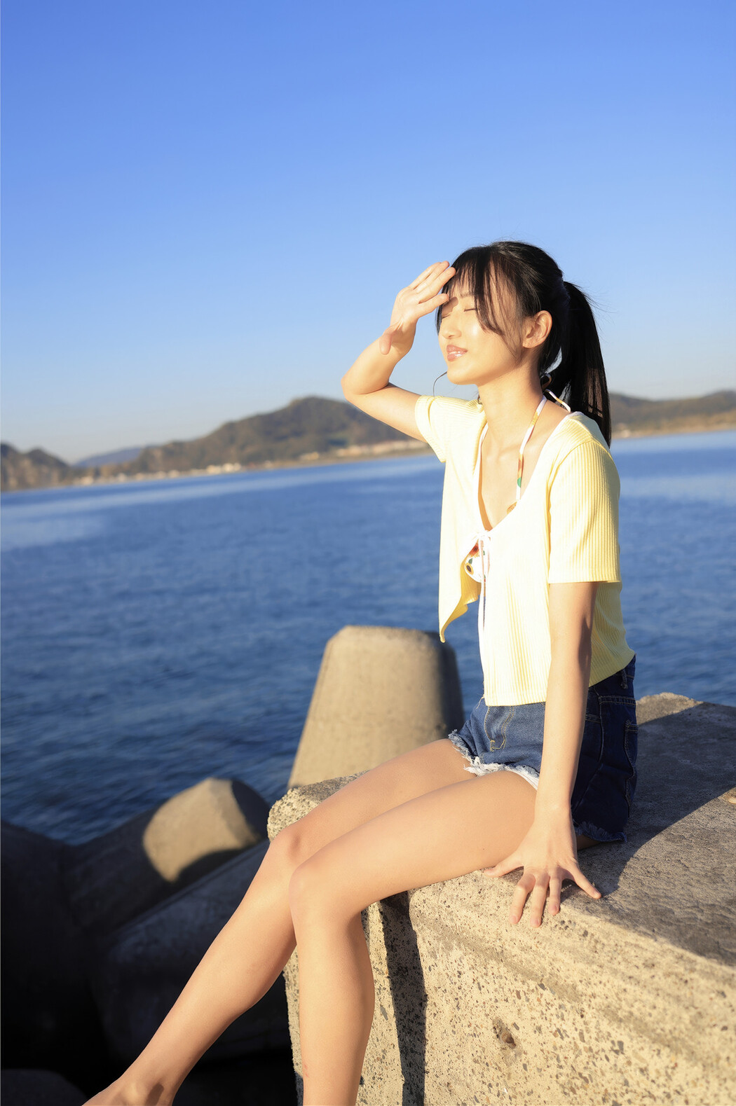 Azusa Natsume 夏愛あずさ, ヌード写真集 [そこに君がいた。] Set.02