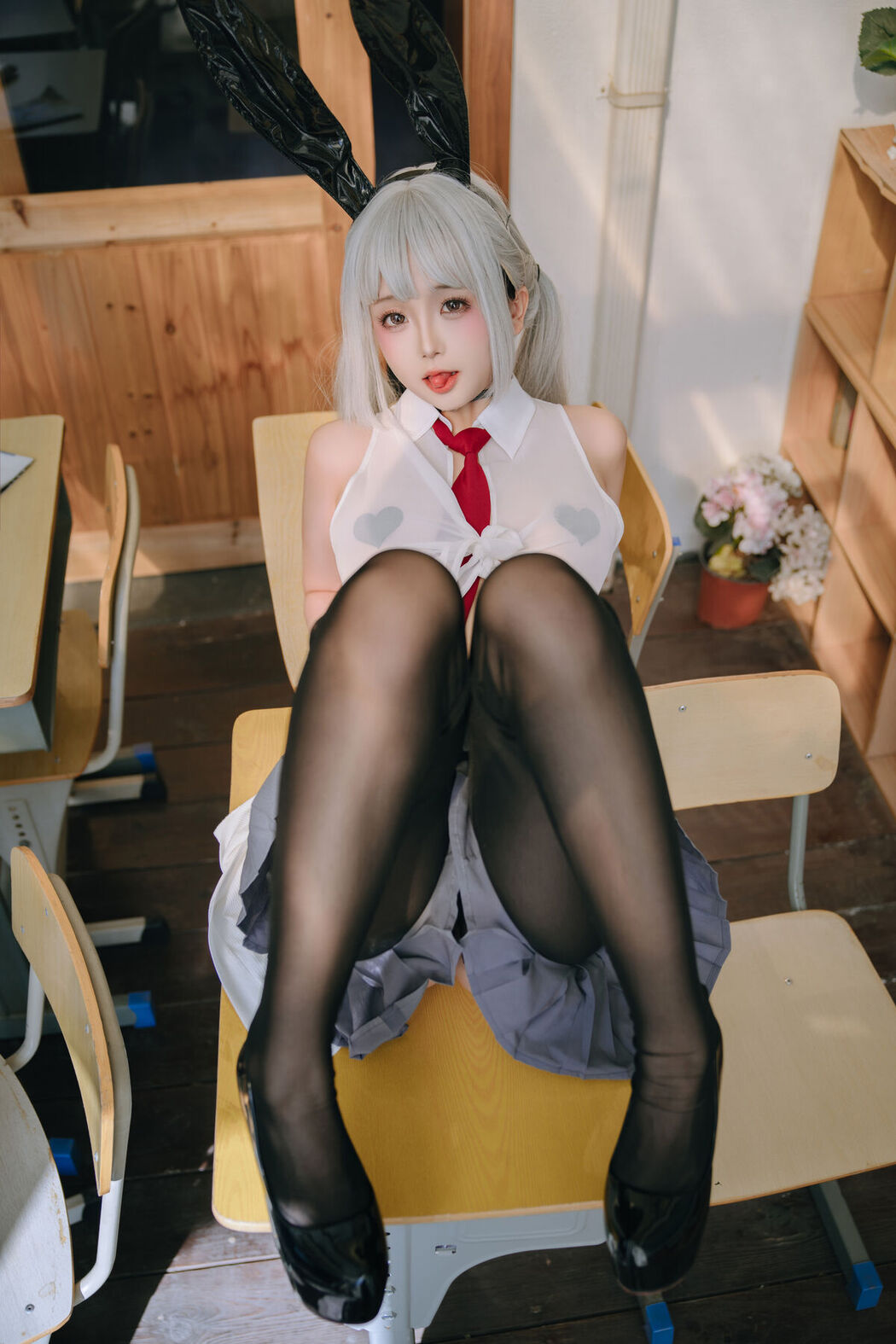 Coser@日奈娇 – 叛逆少女JK Part1