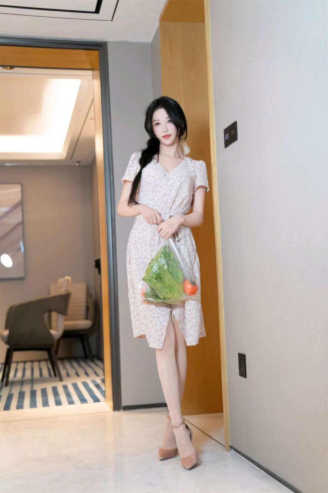 Coser@抖娘-利世 – 保姆与老头 Part1