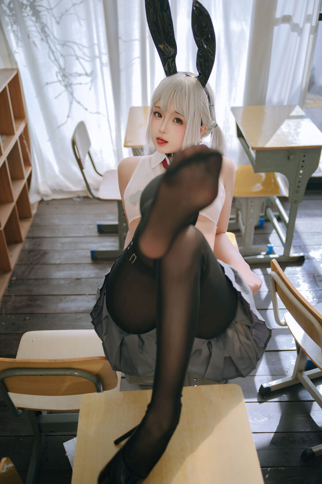 Coser@日奈娇 – 叛逆少女JK Part1