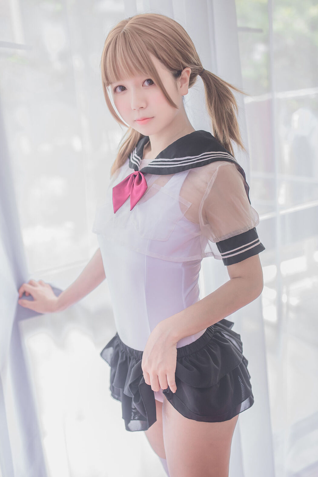 Coser@白金Saki – 春日野穹 – 兔女郎 Cover Photo