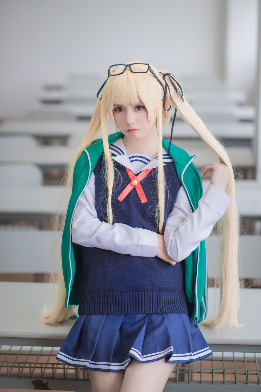 Coser@白金Saki – 三个女仆
