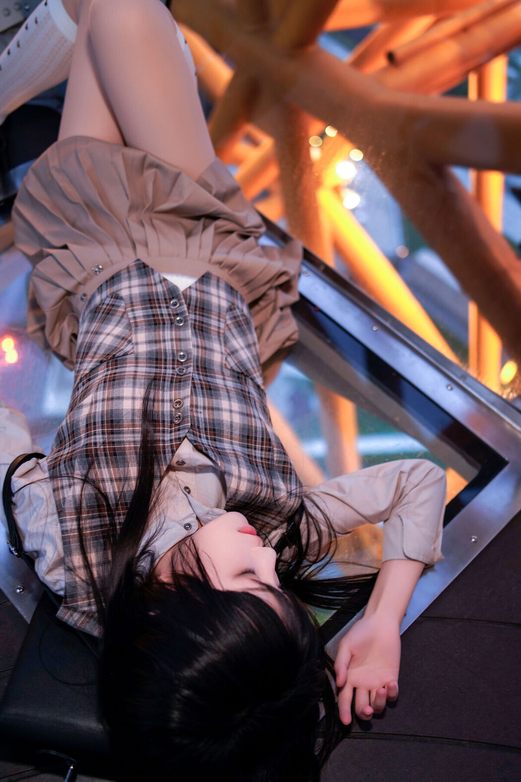 Coser@桜桃喵 – 制服摩天轮