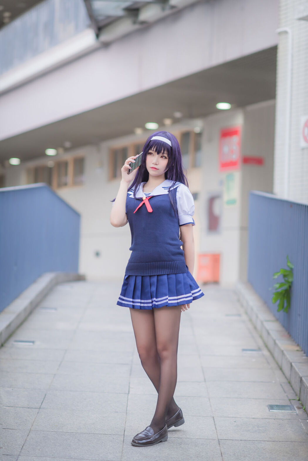 Coser@白金Saki – 三个女仆
