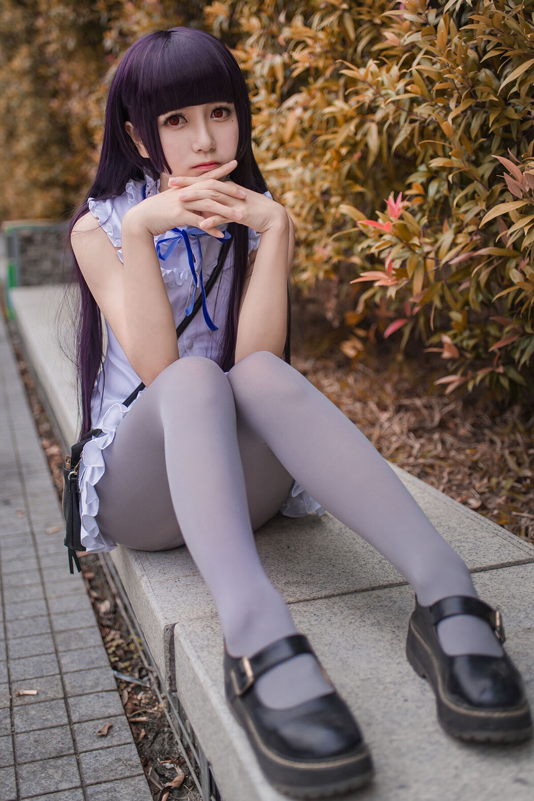 Coser@白金Saki – JK美丝校服 Cover Photo