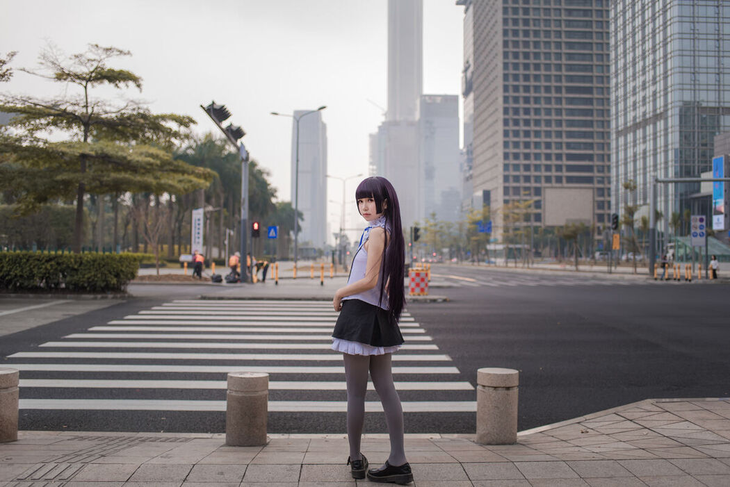 Coser@白金Saki – JK美丝校服