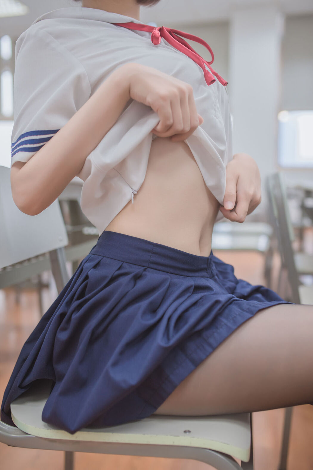 Coser@白金Saki – 狂三校服
