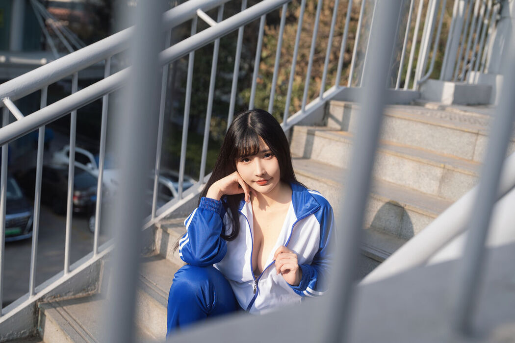 Coser@糖果果Candy – 户外校服 Part2