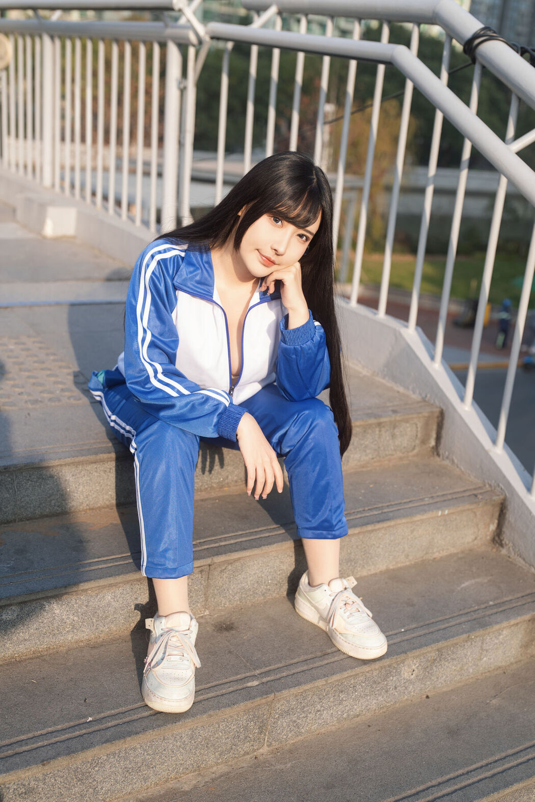 Coser@糖果果Candy – 户外校服 Part2