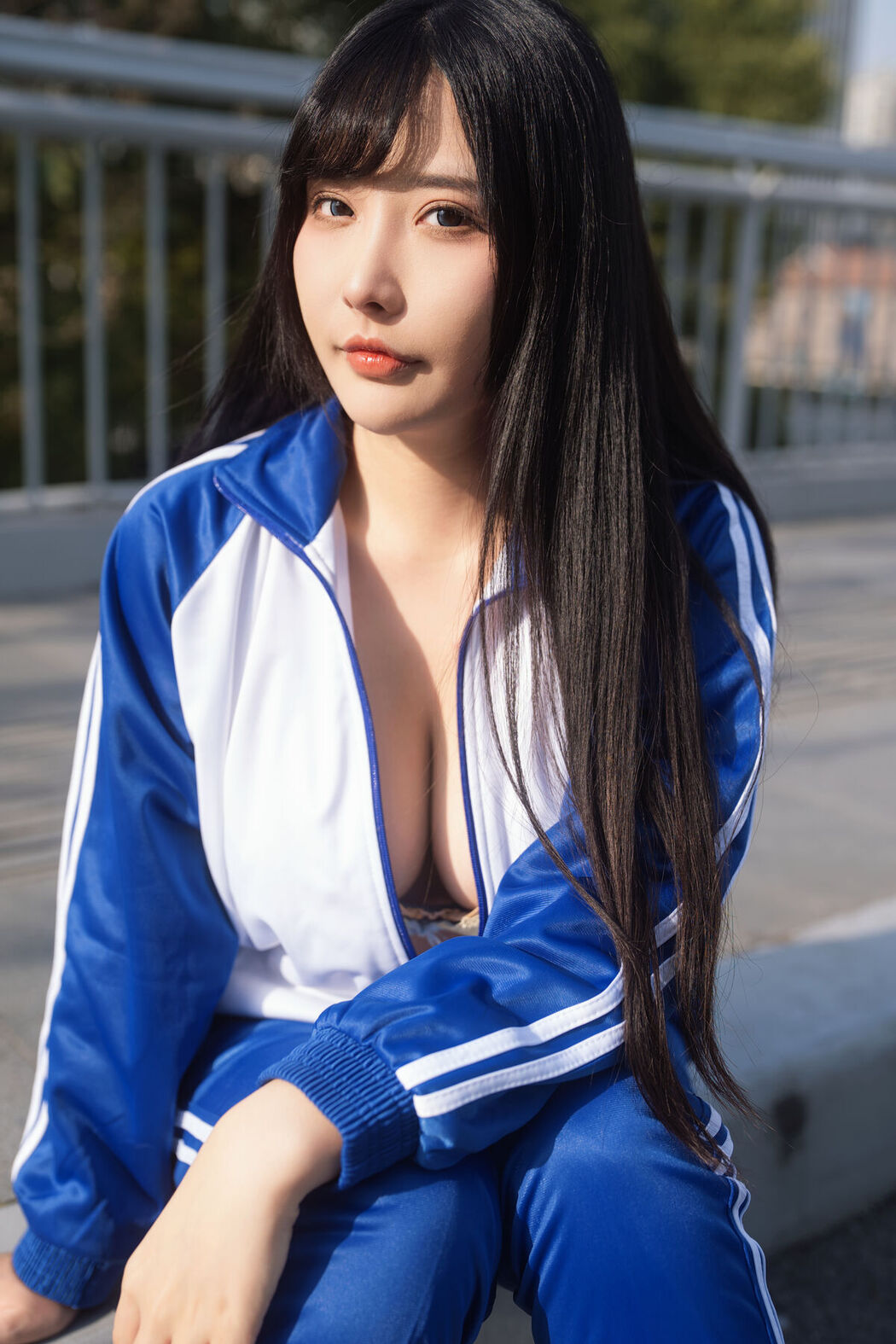 Coser@糖果果Candy – 户外校服 Part1