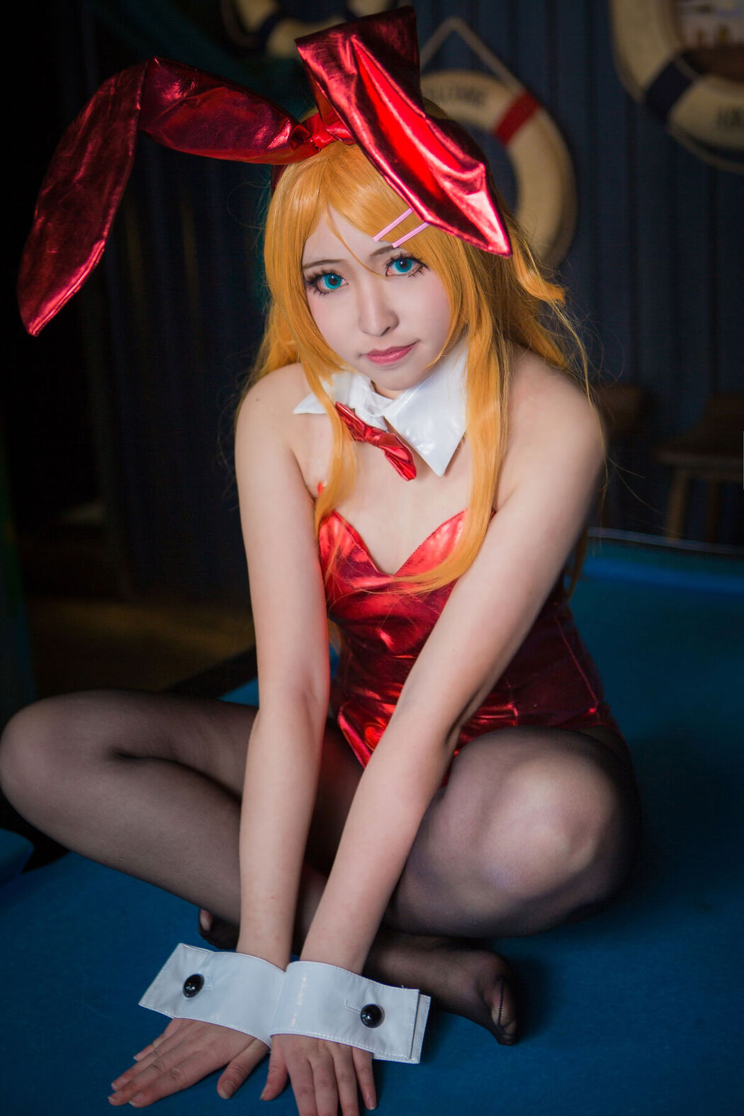 Coser@白金Saki – 黑丝JK