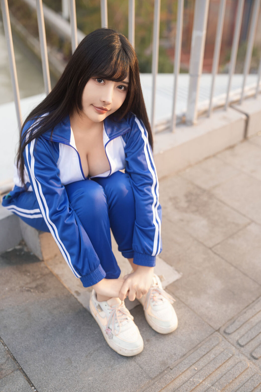 Coser@糖果果Candy – 户外校服 Part2
