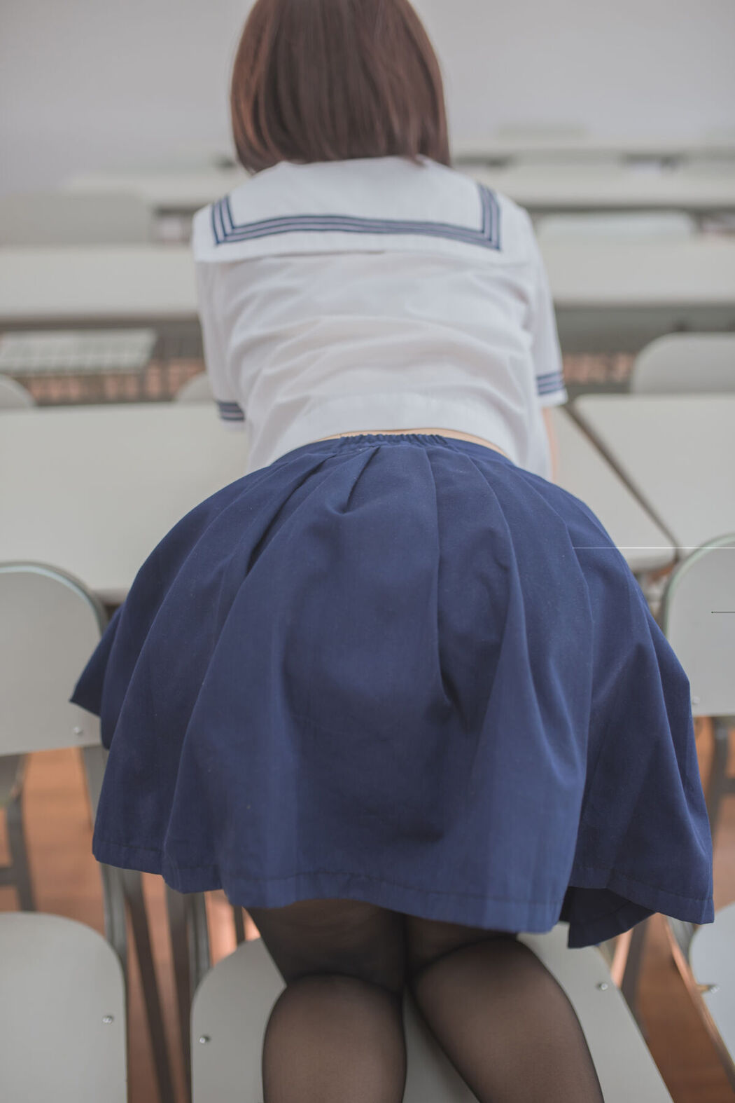Coser@白金Saki – 狂三校服