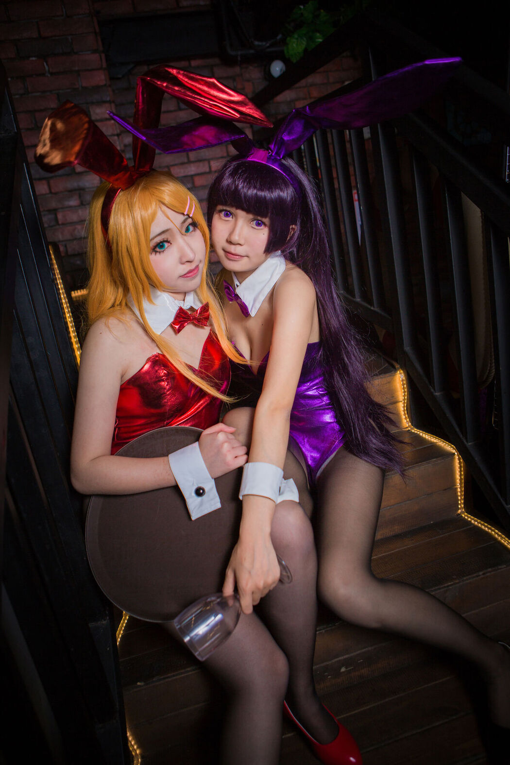 Coser@白金Saki – 黑丝JK