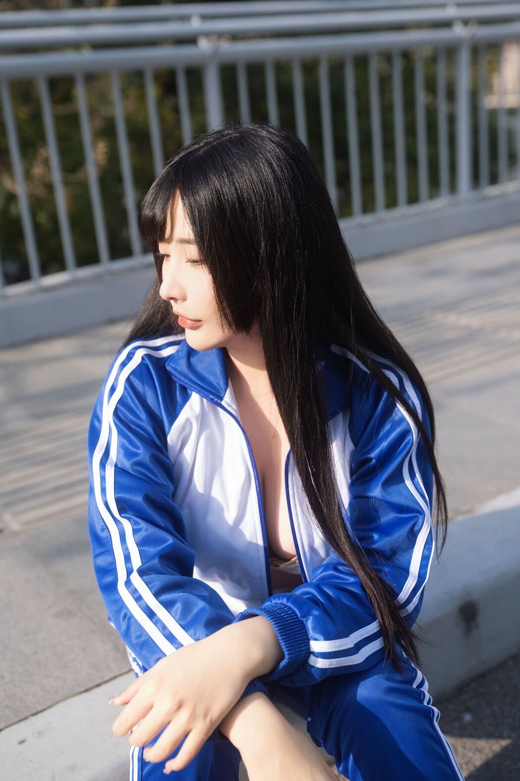 Coser@糖果果Candy – 户外校服 Part1