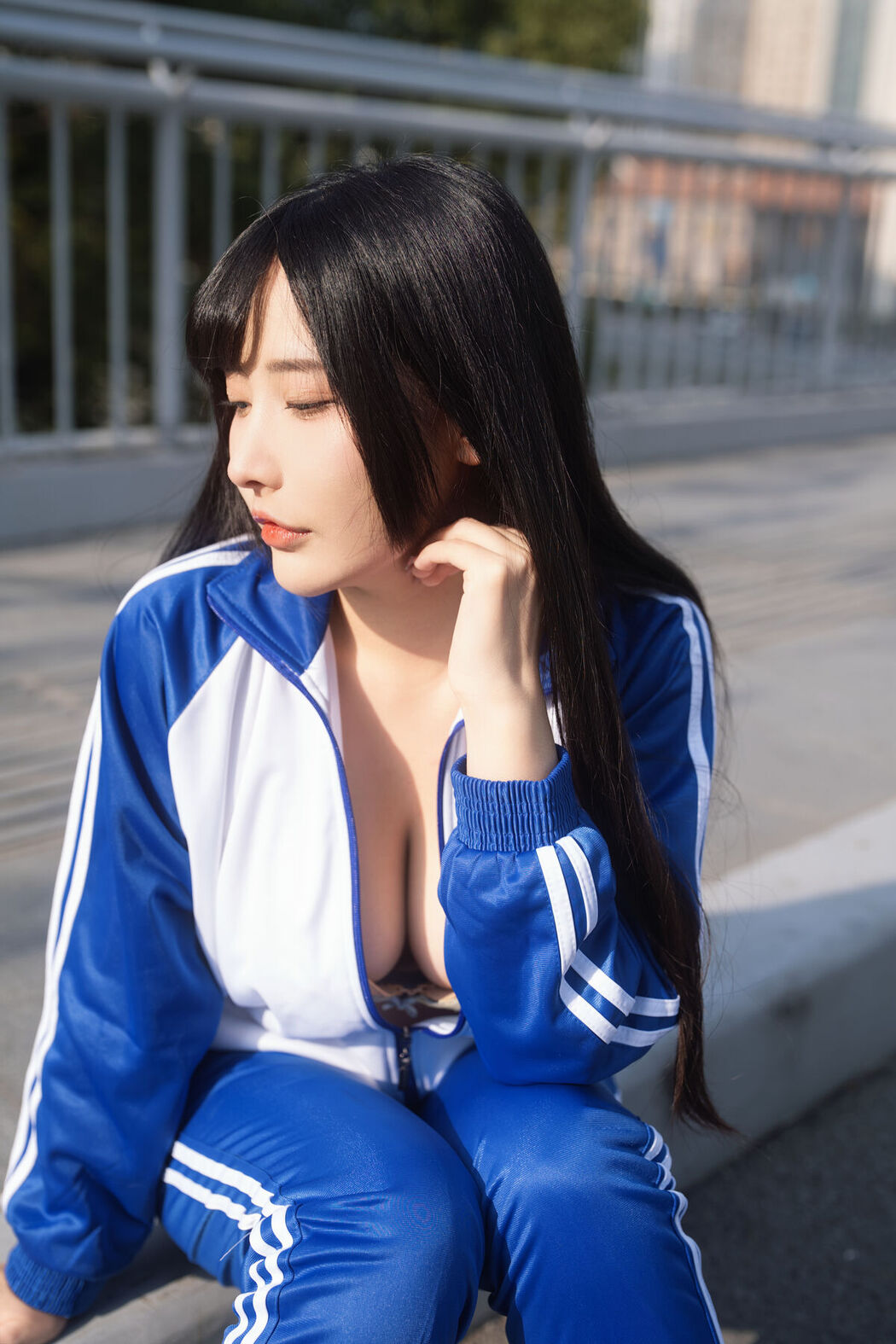 Coser@糖果果Candy – 户外校服 Part1