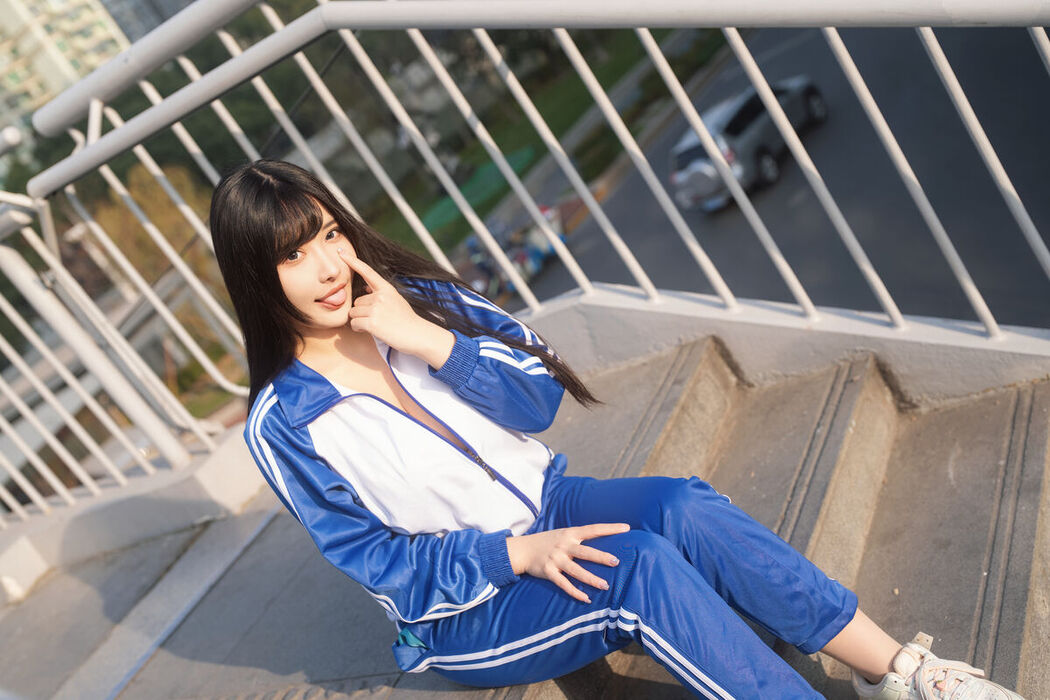 Coser@糖果果Candy – 户外校服 Part2