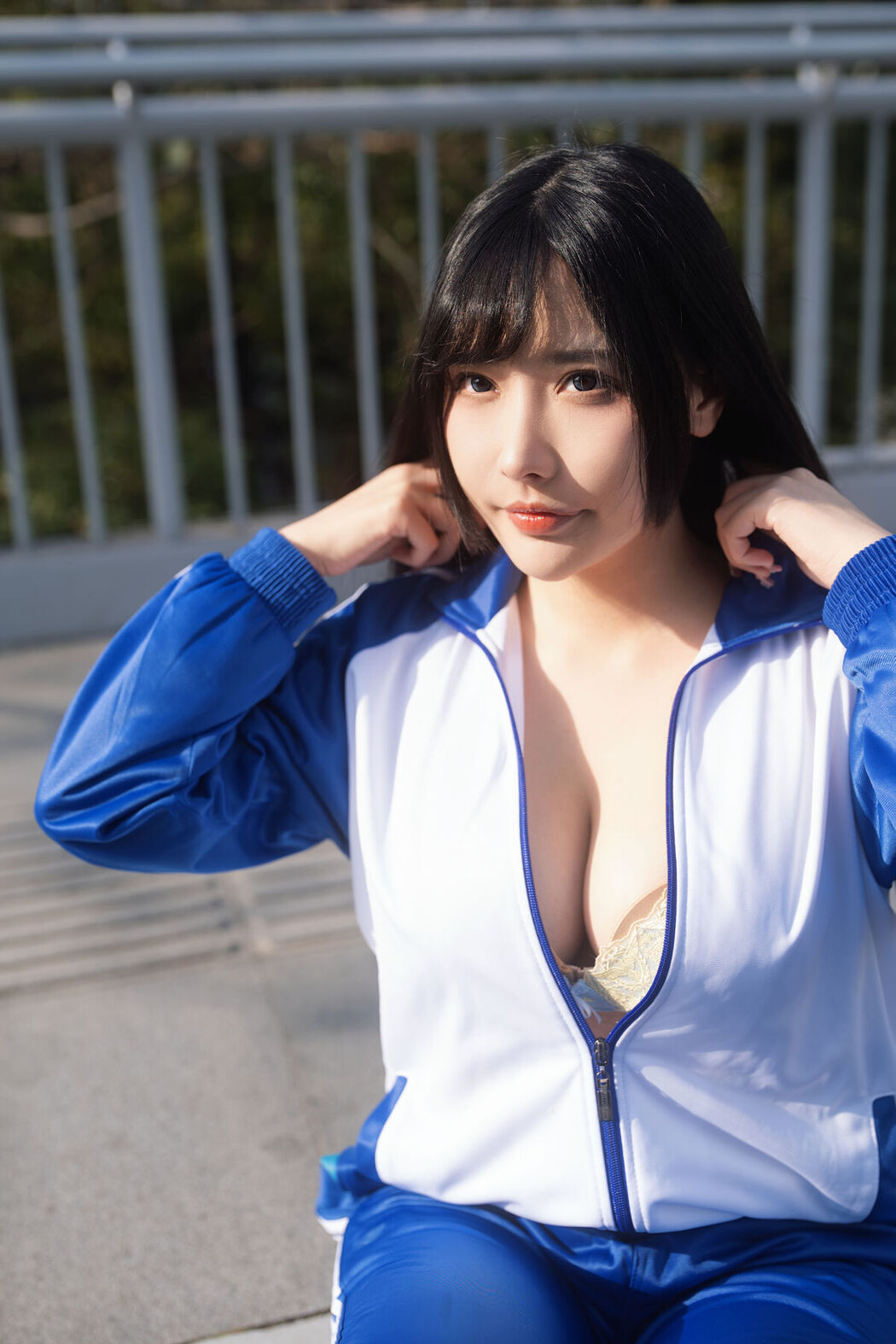 Coser@糖果果Candy – 户外校服 Part1