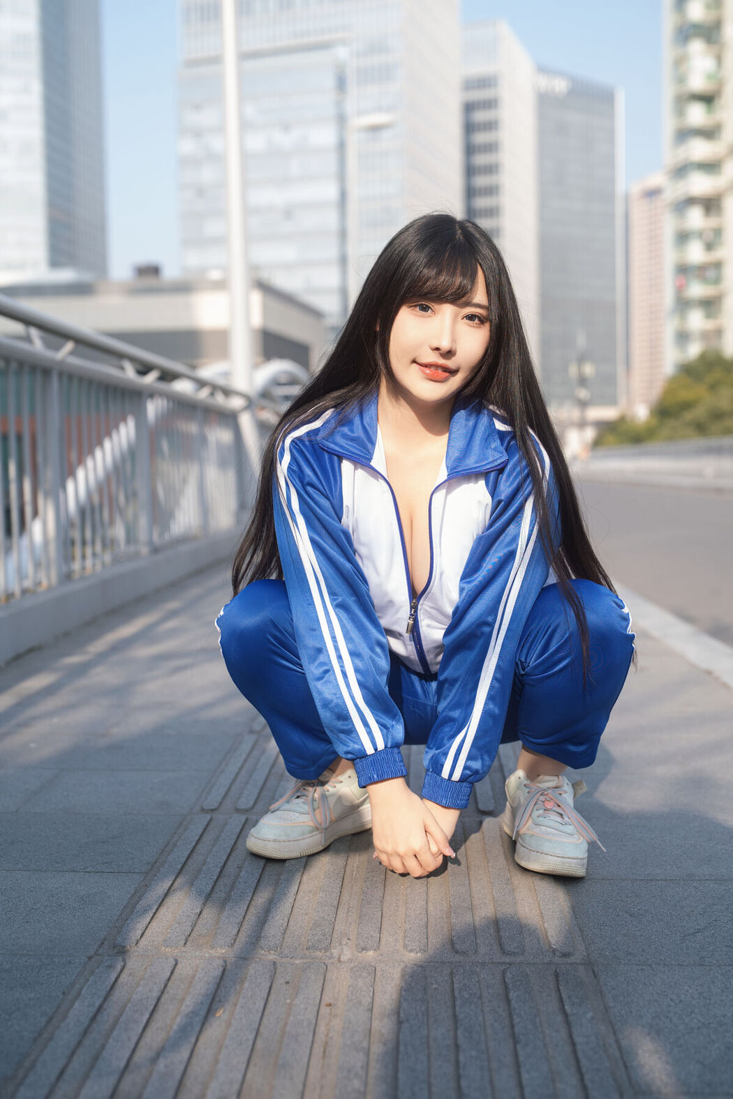 Coser@糖果果Candy – 户外校服 Part1