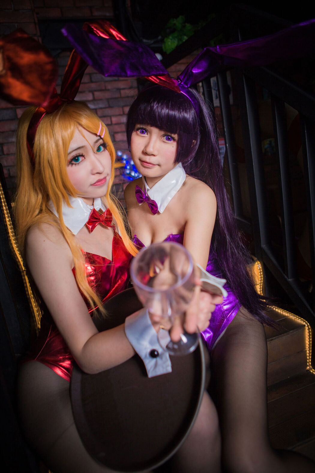 Coser@白金Saki – 黑丝JK