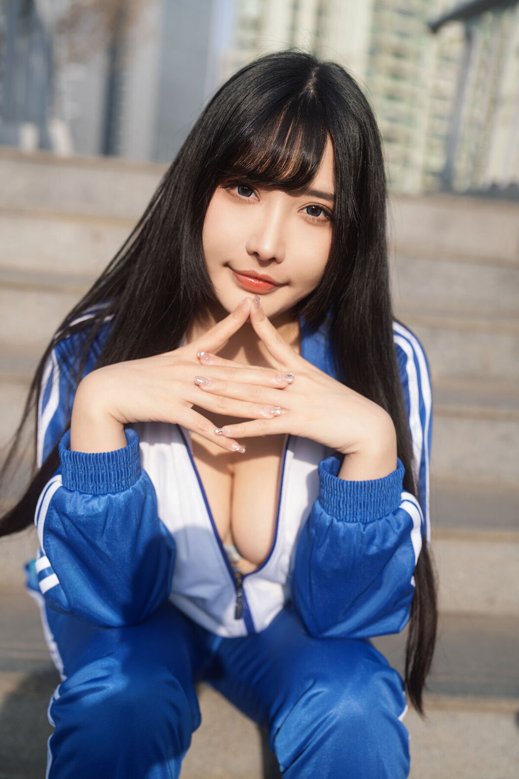 Coser@糖果果Candy – 户外校服 Part2