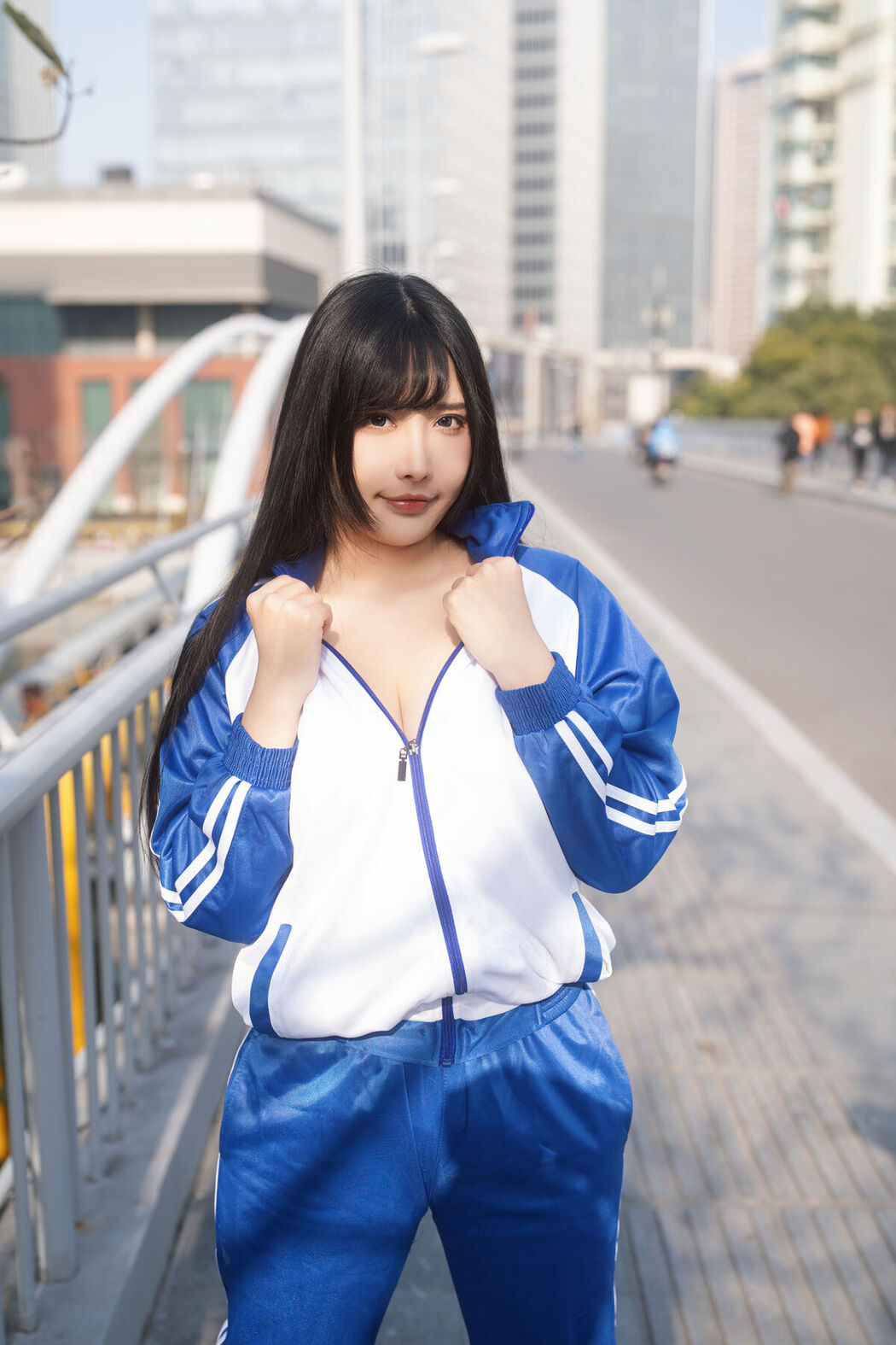Coser@糖果果Candy – 户外校服 Part1