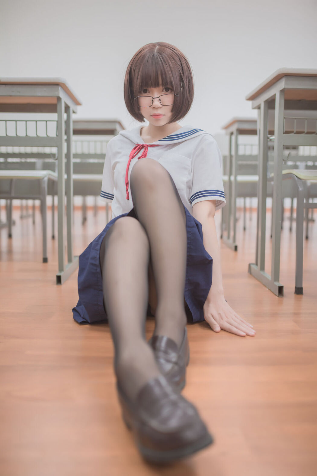 Coser@白金Saki – 狂三校服